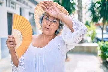 foto colpo di calore negli anziani