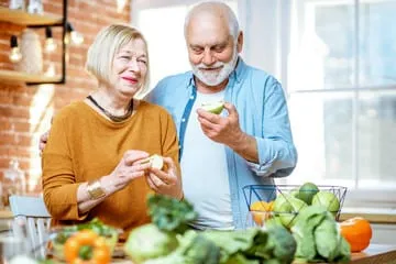 foto sana alimentazione per anziani