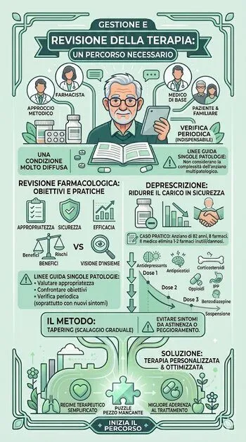 gestione revisione della terapia medica negli anziani