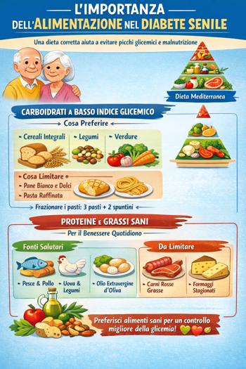 infografica dieta per anziani diabetici