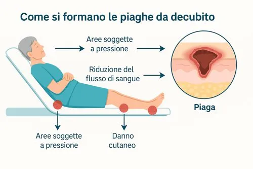 infografica formazione delle piaghe da decubito