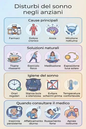 infografica insonnia negli anziani