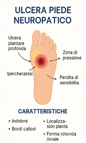 foto ulcera piede diabetico